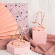 1pc Mobile Phone Tablet Holder, Desktop Organizer, Creative Gift Essential For Digital Enthusiasts, Suitable For Home, Office, Party Decoration | Valentine's Day, Christmas, No Need For Power, New Year And Creative Gifts For Digital Enthusiasts - Multicolor - View 3