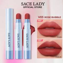 SACE LADY Matte Cushion Lip & Cheek Dual-Use Long-Lasting Velvet Lipstick, Silky Waterproof Non-Sticky Lip Makeup - 01 - View 2