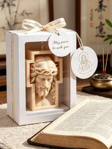 Religious Theme Silicone Mold - Jesus Cross & Holy Icon DIY Handmade Candle Plaster Resin Model - Mold - View 3