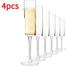 8 pezzi Eleganti Bicchieri da Vino Scanalati di Lusso, Adatti per Bevande Frizzanti, Perfetti per Grandi Banchetti Formali, Ricevimenti di Matrimonio, Cene Aziendali Annuali, Feste di Natale, Feste di Compleanno di Lusso, Addii al Celibato e Serate Romantiche Intime - Multicolore - Visualizzare 10
