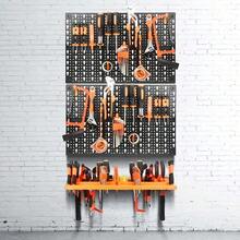 A Complete Set Of Tool Organizer, Screwdriver, Wrench Storage Box, Garage Tool Rack, For Screws, Nuts, Nails, Beads And Small Hardware, To Install Garage Organizer And Storage, Father'S Day Gift, Suitable For Home, Garage And Studio - 27pcs - View 12