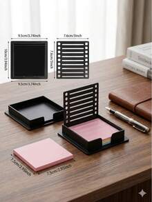 Multi-Functional Note Storage Box Keeps Your Desk Tidy And Helps You Work Efficiently Starting From Your Workspace. - Multiple Styles - View 9