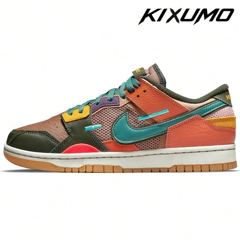 Nike Dunk Low 'Scrap' Multi-Color Sneakers Men DB0500-200 - 彩色 - 查看 1