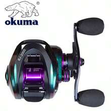 OKUMA High Precision Long Cast Explosion-Proof Colorful Water Drop Reel With Line Unloading Alarm Bait Fishing Reel - Multicolor - View 13