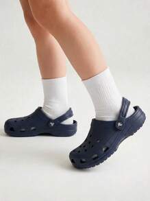 Crocs 经典儿童木屐 海军蓝 206991-410 - Navy - 查看 1