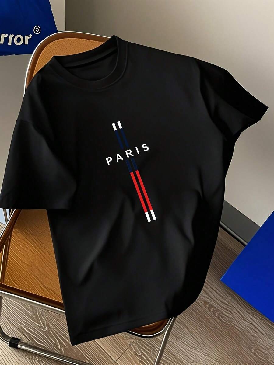 Camisetas de hombre - Negro - Ver 1