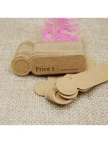 100pcs/50pcs, Handmade Labels, Perfect For DIY Jewelry, Tags, Bookmarks And Gift Cards - Label - View 4