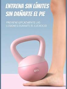 kettlebell 6kg morado - Lila Púrpura - Ver 4