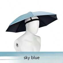 Adult Waterproof Windproof Sun Protection Umbrella Hat, Hands-Free Wearable Hat For Fishing, Gardening, Hiking, Photography, Vacation Travel Essential, Summer Sun Protection Gift, Men's Sun Umbrella, Beach Travel Necessity - Multiple Styles - View 13