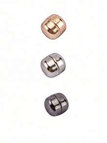 3piezas/1 pieza Botones Antideslizantes, Ajustador de Cintura de Vestido, Botones Sin Costura - Multicolor - Ver 17