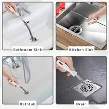 6pcs Drum Washing Machine Iron Brush - Long Handle Cleaning Tool, Suitable For Deep Cleaning Inside The Drum, Ideal For Bathroom And Kitchen Cleaning, Designed For Hard-To-Reach Areas, With Bristle Texture 1/3/6pcs - Multicolor - View 5