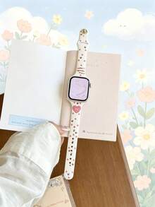 1條細腰矽膠錶帶,適用於Apple Watch 45mm、44mm、40mm、49mm、46mm、41mm、38mm、42mm,時尚磁吸錶帶,適用於Series 11、10、Ultra、9、8、7、6、SE、5、4、3、2、1,柔軟舒適、易於佩戴、觸感靈敏,時尚智慧手錶替換錶帶 - 彩色 - 查看 10
