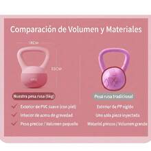 kettlebell 6kg rosa - Rosa - Ver 9