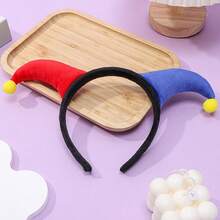 1pc Halloween Funny Clown Headband Party Costume Creative Devil Headband Holiday Performance Dress Up Hair Accessory Decoration Prop - Multicolor - View 7