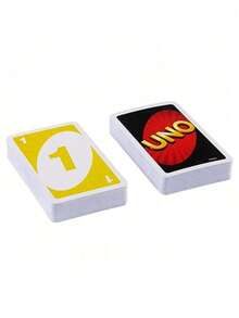 Mattel 1Set UNO Officially Licensed Board Games UNO Card Classic Colour & Number Matching Card Transformers Card Fun Game For Family And Friends 112 Cards Customizable & Erasable Wild Special Action Cards Family Birthday Party Christmas Festivals Gift - Multicolor - View 7