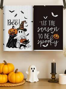 Kitchen Towels - Black - View 9