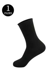 1/5/10/20 Pares de Meias de Cano Médio para Casal, Meias Casuais para Uso Diário em Casa, Meias Esportivas, Meias para Corrida - Multicolorido - Visão 17