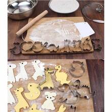 clave y House Sugar Cookie Cutters Set u2013 Acero inoxidable - inicial - Ver 7