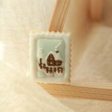Khuôn cắt bánh quy hình vuông viền sò, khuôn nướng hình khung dập nổi dùng cho nướng bánh & trang trí tại nhà - Xem 6