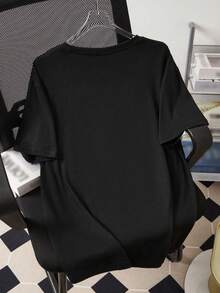 % Cotton The Coolest Grandpa Funny T-Shirt Best Mexican Dad Graphic T-Shirt Crew Neck Casual Short Sleeve Classic Style HCAL O0YT - 玫紅色 - 查看 11