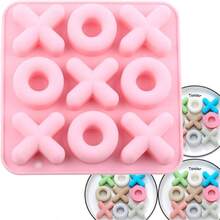 XO - Moldes de silicona para chocolate - Rosado - Ver 3