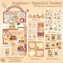 Office Stationery Supplies, Paper Notebooks, Neutral Ink Pens, Sticky Notes, Notebooks - Set - View 11