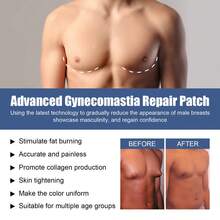 Men's Firming Patch: Men's Chest Skin Firming And Anti-Sagging Chest Muscle Care Patch - 1 - View 4