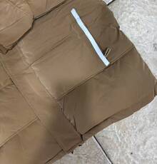 Men's Parka Style Jacket, Cold Weather Coat - Marrón - Ver 2