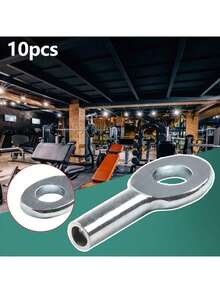 10 Pcs Gym Pulley Eyelet Terminal Interface Port, Gym Accessories 5Mm/6mm Ball Stopper Interface Port Components Various Equipment Cables(6mm) - Multicolor - View 3
