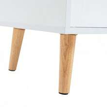 Miroytengo Television Stands & Entertainment Centers - White - Light Wood - View 3