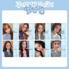 8pcs/Girl Group Photo Card Set, Double-Sided High-Definition Printing, Durable Cardboard Design, Suitable For Music Lovers Gift, Fan Collectibles, Artist Collection - Multicolor - View 5