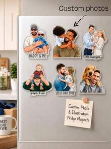 Perfect Mother's Day Gift For Mom, Personalized Acrylic Nameplate That Can Be Embedded In Bristles - Multicolor - View 1