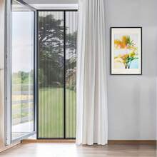 1pc Magnetic Mosquito Net Door Curtain,Automatic Closing,Breathable Insect Protection,Easy Installation,Perfect For Living Room, Bedroom, Garage - Mosquito Curtain - View 9