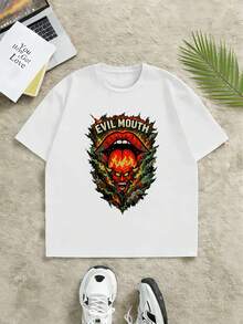 Men T-Shirts - White - View 2