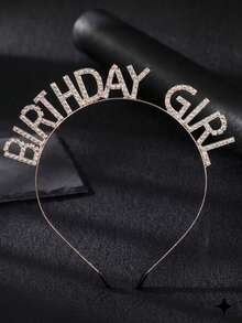 1件装女士50岁生日装饰品，60岁生日头饰，50岁生日皇冠，50岁生日礼物 - 彩色 - 查看 18