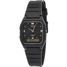 Casio AW48HE-1AV Men's Black Resin Band Analog Digital Dual Time Zone Watch - default - 查看 1