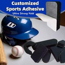 Helmet Padding Fit Kit Compatible With All Easton Batting Catchers Helmets - 0.79 Thickened Universal Foam Pads For Baseball And Softball Ers - New-black - View 8