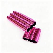 1PC, Pink Mirror Electroplated 3-In-1 Storage Tube, 2-Section Detachable 3-Compartment Independent Moisture-Proof Sealed Portable Dispenser Tube, Smoking Accessories - 1PC - View 9