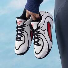 Nike Tatum  TATUM 4 篮球鞋（大童款） - 黑白色/紅色 - 查看 6
