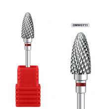 1PC Professional Nail Drill Bit Cone Carbide Manicure Drill For Electric Milling Cutter Nail Files Buffer Nail Art Equipment Accessory - Multicolor - View 18