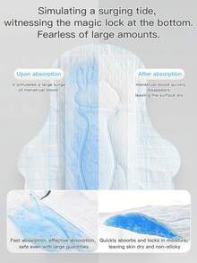 XIAONI Super Absorbent Sanitary Pads, Leak-Proof Period Pads, Ultra-Thin Breathable Sanitary Pads With Wings - Set - View 4