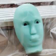 趣味惡搞外星人擠痘痘玩具，逼真 TPR 人偶附工具組，成人壓力緩解桌面裝飾，萬聖節、愚人節及派對創意惡搞禮物 - 彩色 - 查看 9