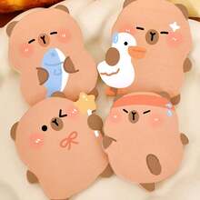 240pcs 4 Packs Cute Cartoon Capybara Sticky Notes, Writeable Memo Pads, Kawaii Stationery For Student Office Home Organization Reminder Notes School Essentials School Supplies - 240Pcs/4Pack - View 11