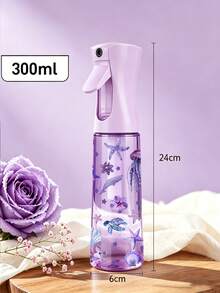 Botol Semprot Perjalanan Isi Ulang PET Motif Bintang Laut & Kerang, Botol Semprot Kabut Bertekanan Tinggi Profesional, 200/300ml Alat Semprot Kabut Halus Vakum Otomatis Bertekanan Tinggi, Alat Penata Rambut, Produk Perawatan Rambut, Aksesori, Perlengkapan Perjalanan, Barang Wajib Liburan - MultiWarna - View 12