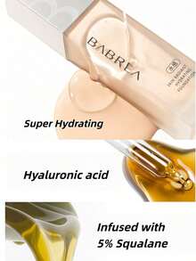 BABREA Foundation, Oil-Control & Long-Lasting, No Easy Makeup Removal, Concealing & Skin-Friendly, Brightening, Cream Foundation For Combination & Dry Skin, Genuine & Official - #01 Moisturizing/Ivory White - View 8