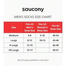 Saucony Paquete múltiple de calcetines de malla para - negro 6 pares - Ver 5