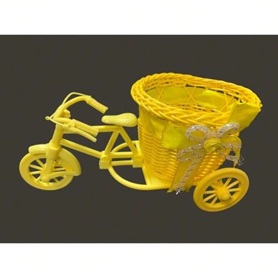 Bicycle Basket - Yellow - View 1