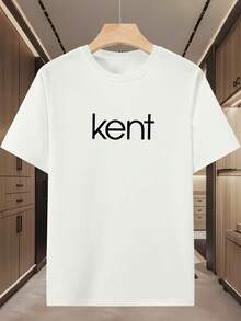 Camiseta de Moda para Hombre con Estampado - Blanco - Ver 1