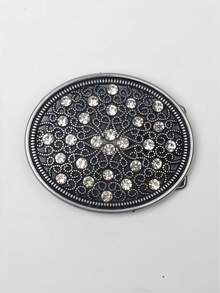 1pc Shiny Zinc Alloy Belt Buckle, Suitable For All Seasons - BH2000 - View 1
