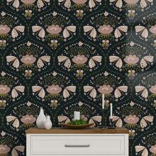 ihomeli Whimsical Floral And Butterfly Removable Peel And Stick Wallpaper For Living Room Bedroom Decor - Multicolor - View 3